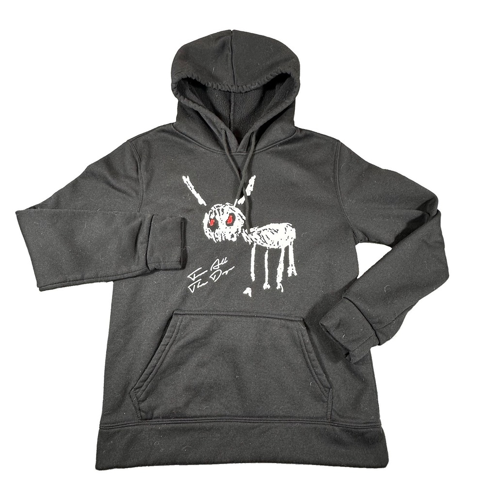 Unisex Drake For All The Dogs‎ Album Cover Hoodie Sweatshirt Small Black Hip Hop
